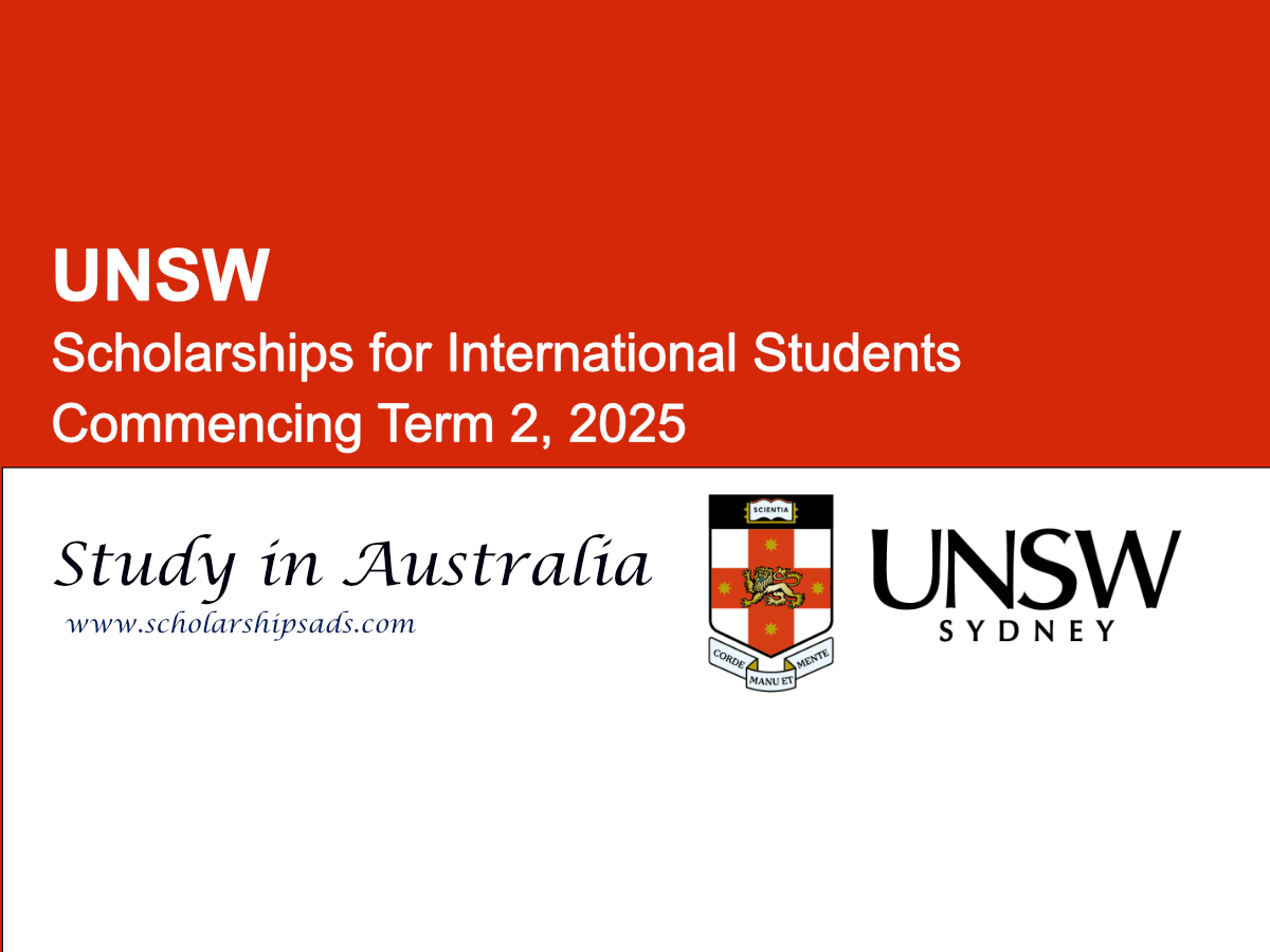 UNSW Australia Offers Scholarships for International Students